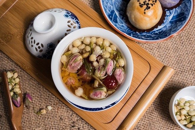 Muốn xinh đẹp bạn nhất định phải tới thiên đường trà phương Đông trên phố Nguyễn Huệ