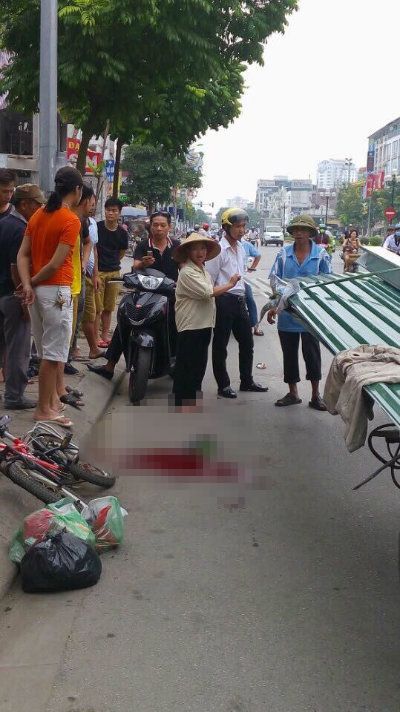 Hiện trường vụ việc thương tâm. Hiện trường vụ việc thương tâm.