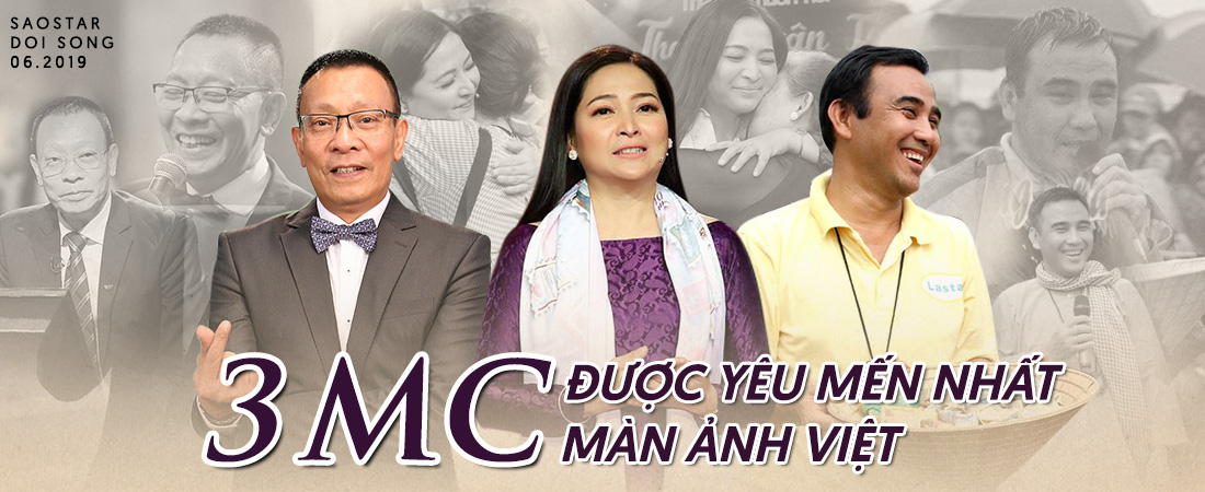 Lại Văn Sâm, Quỳnh Hương và Quyền Linh - 3 cái tên MC quốc dân được yêu mến nhất màn ảnh