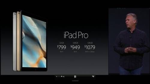 Bảng giá các phiên bản iPad Pro
