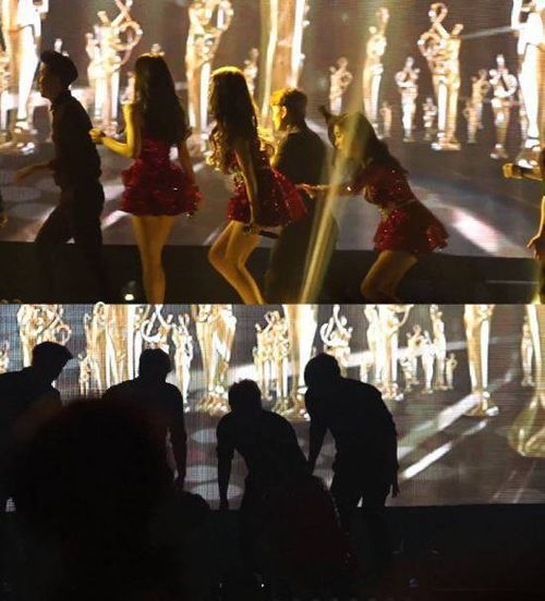 Trước đó, hồi đầu năm nhóm lẻ TaeTiSeo gặp sự cố tại 2014 Seoul Music Awards. Sau khi biểu diễn xong, thành viên Tiffany bị trượt chân suýt ngã, ngay sau đó trưởng nhóm Taeyeon chuẩn bị đi vào cánh gà thì bất ngờ ngã thụt xuống một chiếc hố khi vẫn còn trên sân khấu. Cú ngã khiến nữ ca sĩ bị thương nhẹ. Sau khi tai nạn xảy ra, ban tổ chức Seoul Music Awards lên tiếng xin lỗi Taeyeon vì bất cẩn trong khâu chuẩn bị.