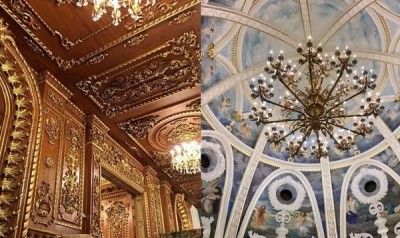 Không chỉ chăm chút cho bề ngoài của lâu đài, vị đại gia chịu chơi này còn đầu tư vào nội thất bên trong khiến nhiều người phải choáng váng với sự xa hoa của chủ nhân căn biệt thự này.