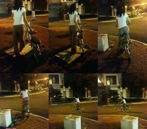Cô khiến không ít người thán phục, ngưỡng mộ trước hành động đạp xe đến gặp fan lúc 2h sáng trong tình trạng sốt cao