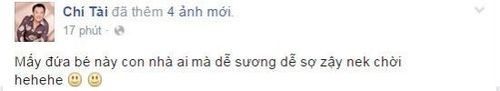 Status mới nhất của Chí Tài.