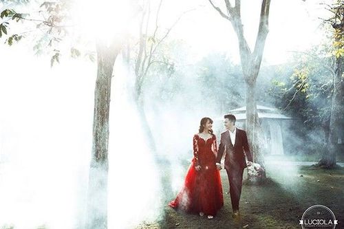 Khung cảnh lãng mạn như trong chuyện cổ tích...
