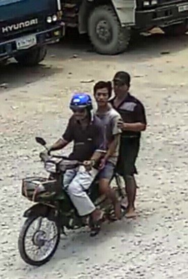 Từ hình ảnh này do camera ghi lại được, công an đã xác định được các đối tượng để truy bắt.