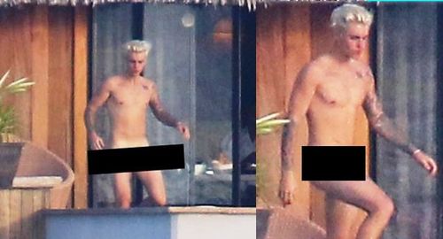 Đầu tháng 10/2015, Justin Bieber có kỳ nghỉ ở Bora Bora với bạn gái tin đồn lf người mẫu Jayde Pierce. Những hình ảnh giọng ca What Do You Mean? đi lại trong trạng thái không mảnh vải che thân tại căn villa riêng bị phóng viên ảnh của New York Daily chụp lại. Đội ngũ của nam ca sĩ sau đó đã phải nhờ pháp luật can thiệp để tránh ảnh nude bị phát tán rộng rãi.