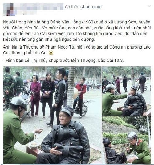 Những hình ảnh đẹp về người chiến sĩ Công an nhân dân đang được cộng đồng mạng chia sẻ.