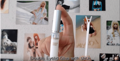 Các bước sử dụng gel/keo kích mí :
