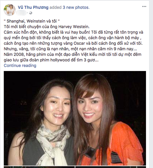 Vũ Thu Phương tiết lộ từng là nạn nhân bị 