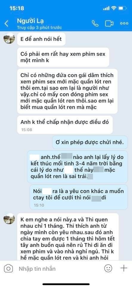 Những câu hỏi khó hiểu của chàng trai khiến cô gái và cư dân mạng đều phải há hốc mồm miệng. (Ảnh: Tân An)