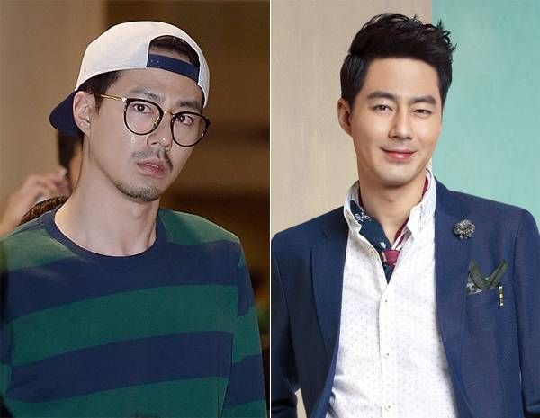 Nam diễn viên Jo In Sung xuất hiện ở sân bay với phần râu ria quên chưa cạo cùng cặp kính. Trang phục thể thao khỏe khoắn không giúp tài tử It's Okay, That's Love lấy lại được vẻ mỹ nam thường thấy.