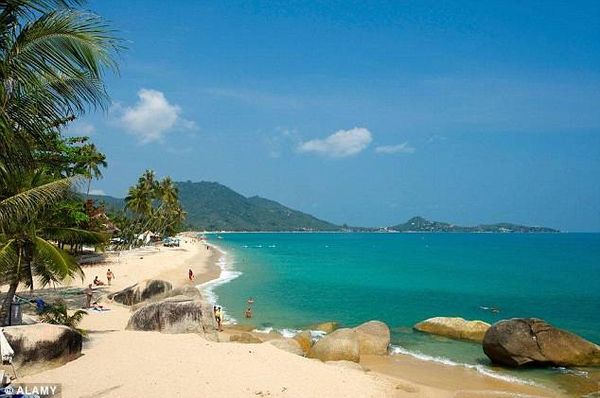 Bãi tắm nơi xảy ra vụ tai nạn, các cô gái bơi vào thời điểm sau 8h tối tại vùng nước có nhiều sứa hộp.