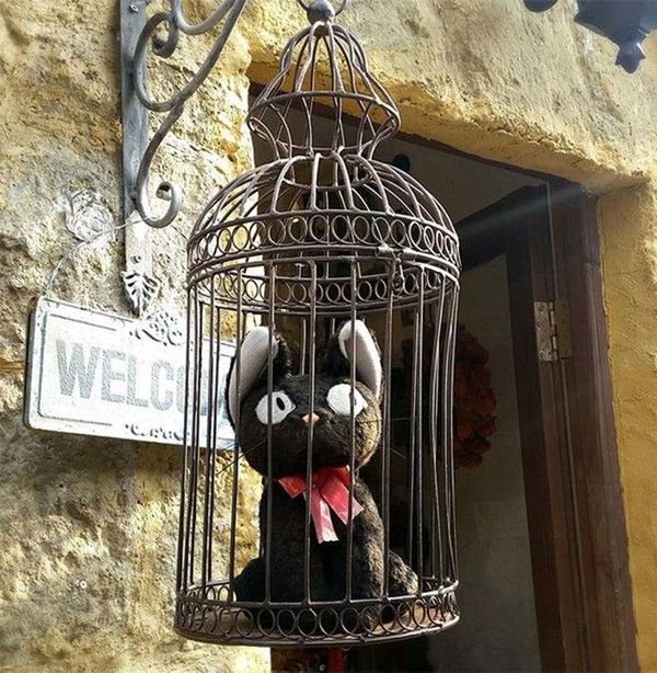 Đó chính là chú mèo biết nói Jiji, người bạn đồng hành thân thiết của cô bé Kiki.