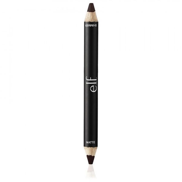 Eyeliner 2 in 1 với giá tầm 90.000 vnd đổ lại với một bên là tông màu lì và đầu còn lại là tông óng ánh.