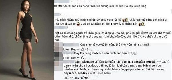 Fan quá khích không giấu ý định 'đánh sập' Fanpage chương trình Asia's Next Top Model 4 nếu Quỳnh Mai bị loại ở tập 3
