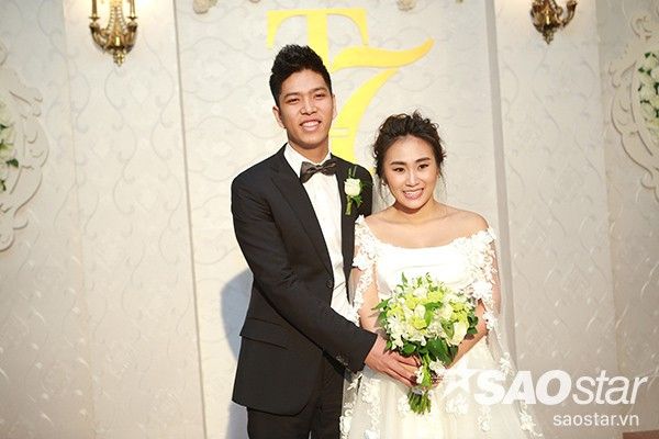 Nhật Thu và ông xã - doanh nhân trẻ Văn Thành.