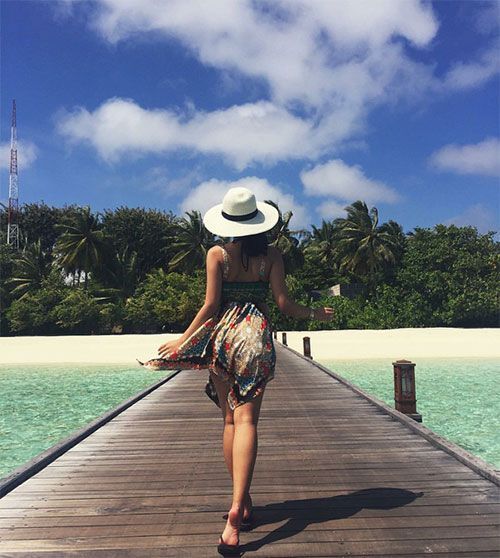 ... hay đến vùng biển xanh. (Insgram: tiennguyenn)
