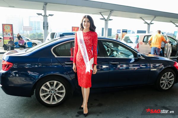 Phạm Hương rạng rỡ tiễn Lệ Hằng lên đường tham dự Miss Universe