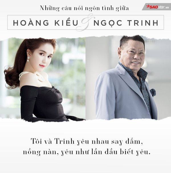 Đọc lại ‘mớ ngôn tình’ nói cho vui miệng của cụ ông Hoàng Kiều mà ngao ngán giùm Ngọc Trinh - Ảnh 1 Đọc lại ‘mớ ngôn tình’ nói cho vui miệng của cụ ông Hoàng Kiều mà ngao ngán giùm Ngọc Trinh - Ảnh 1
