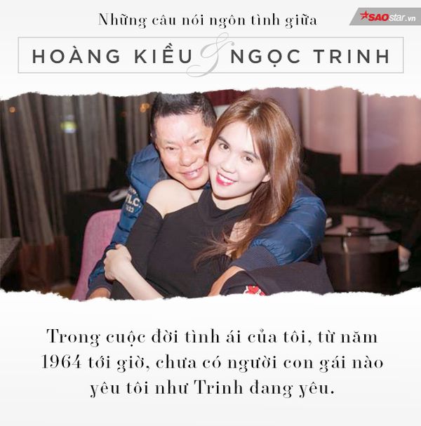 Đọc lại ‘mớ ngôn tình’ nói cho vui miệng của cụ ông Hoàng Kiều mà ngao ngán giùm Ngọc Trinh - Ảnh 2 Đọc lại ‘mớ ngôn tình’ nói cho vui miệng của cụ ông Hoàng Kiều mà ngao ngán giùm Ngọc Trinh - Ảnh 2