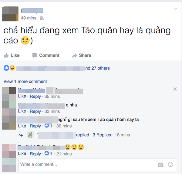 ‘Quảng cáo quá phô!’ - Táo Quân 2017 mới phát sóng đã vấp phải phản ứng dữ dội từ cư dân mạng - Ảnh 5 ‘Quảng cáo quá phô!’ - Táo Quân 2017 mới phát sóng đã vấp phải phản ứng dữ dội từ cư dân mạng - Ảnh 5
