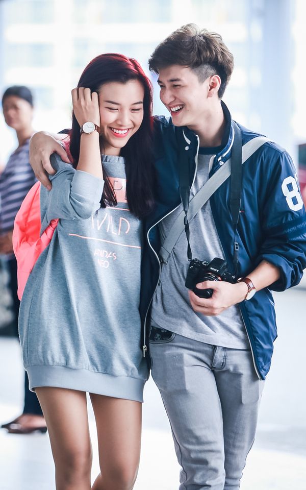 Hoàng Oanh - Huỳnh Anh được mệnh danh là cặp tiên đồng ngọc nữ của showbiz Việt.
