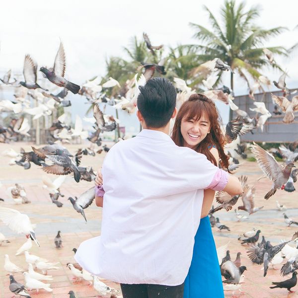 Một số hình ảnh nhá hàng cực tình tứ của Trấn Thành - Hari Won trong MV