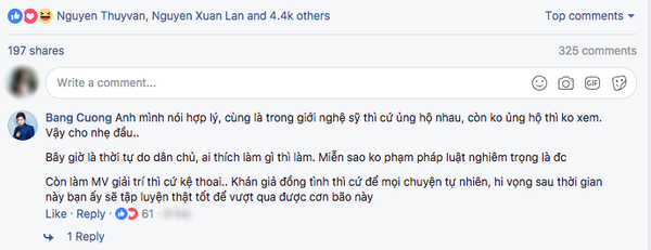 MC Phan Anh, Lam Trường và dàn sao Việt phản đối việc cấm Chi Pu đi hát - Ảnh 6.