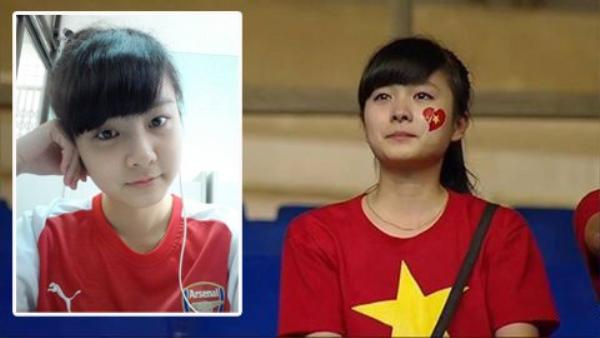 Ngắm hai hot-girl fan Arsenal từng gây sốt sân Mỹ Đình - Ảnh 6.