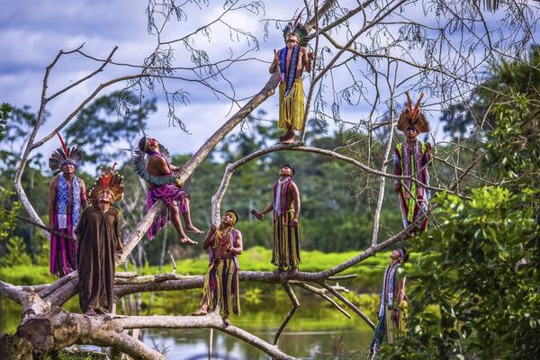 Hé lộ cuộc sống bí ẩn của thổ dân trong rừng rậm Amazon - Ảnh 9.