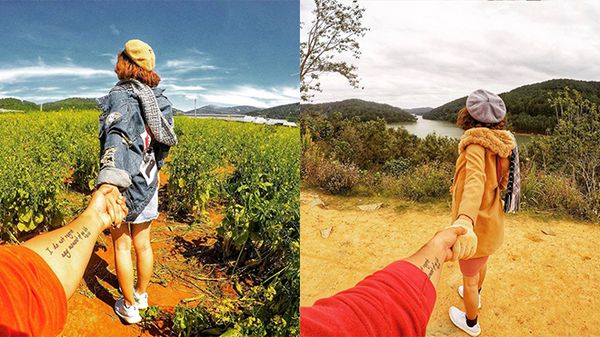 Bộ ảnh siêu nhắng nhít của cặp đôi ở Đà Lạt gợi nhớ trào lưu ‘nắm tay em đi khắp thế gian’ 7