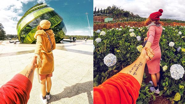 Bộ ảnh siêu nhắng nhít của cặp đôi ở Đà Lạt gợi nhớ trào lưu ‘nắm tay em đi khắp thế gian’ 8