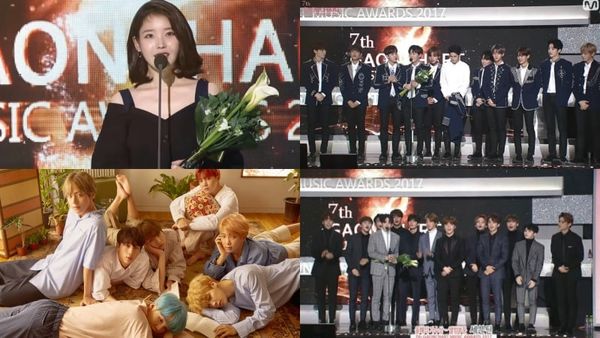 Trao giải cả Kpop, ‘Gaon Chart Music Awards 2017’ vẫn không hết nhạt vì thiếu BTS - EXO 1