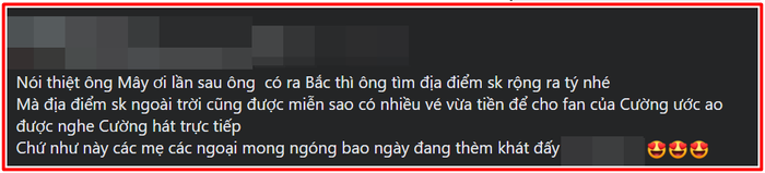  Show tại Hà Nội 'cháy vé', fan Hồ Văn Cường đăng đàn kiến nghị BTC đêm nhạc Ảnh 3