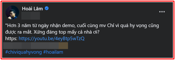 Mất hơn 3 năm cho ca khúc mới, Hoài Lâm khiến nhiều người bật khóc Ảnh 3