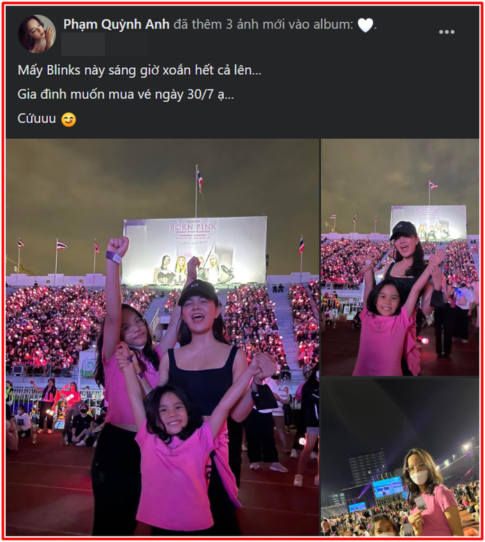  Concert BLACKPINK tại Hà Nội: Phạm Quỳnh Anh đăng đàn 'cầu cứu', Diệu Nhi bất ngờ không tham gia Ảnh 2