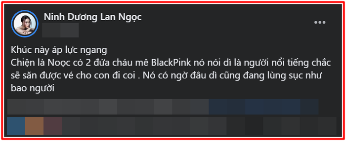  Concert BLACKPINK tại Hà Nội: Phạm Quỳnh Anh đăng đàn 'cầu cứu', Diệu Nhi bất ngờ không tham gia Ảnh 3