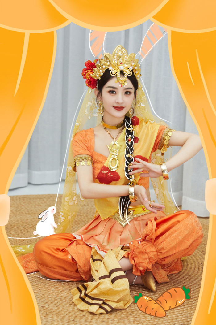  Mỹ nữ Tân Cương đẹp hơn Địch Lệ Nhiệt Ba cosplay đỉnh thế nào mà lấn át Triệu Lệ Dĩnh? Ảnh 7