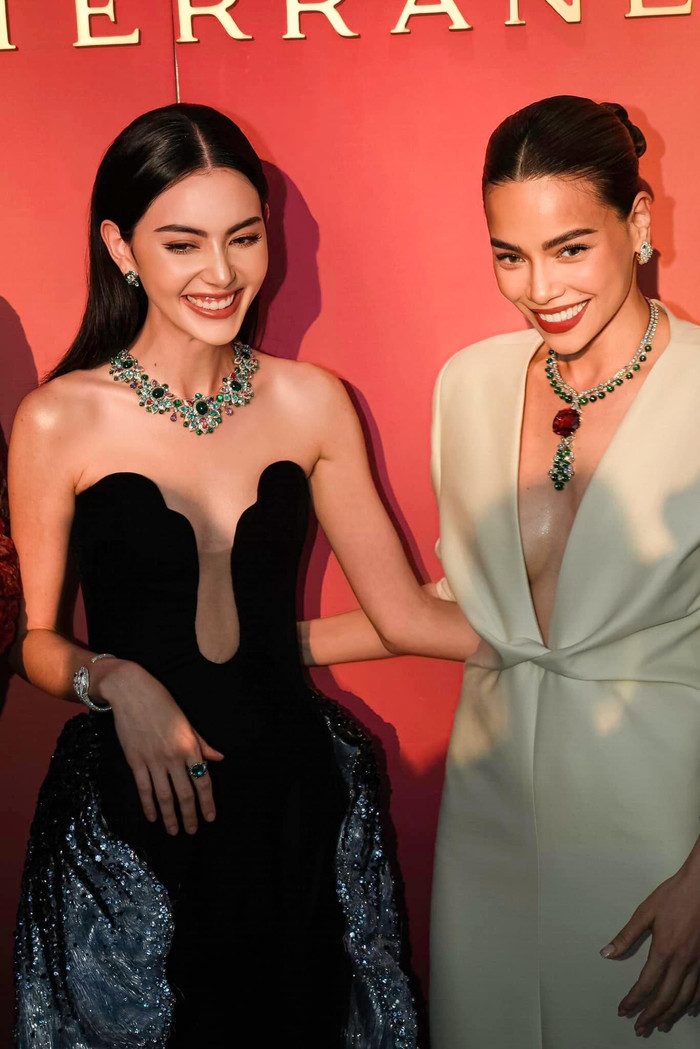  Hồ Ngọc Hà đeo vòng cổ 400 tỷ đọ sắc cùng Hoa hậu Hoàn vũ tại sự kiện thời trang quốc tế Ảnh 6