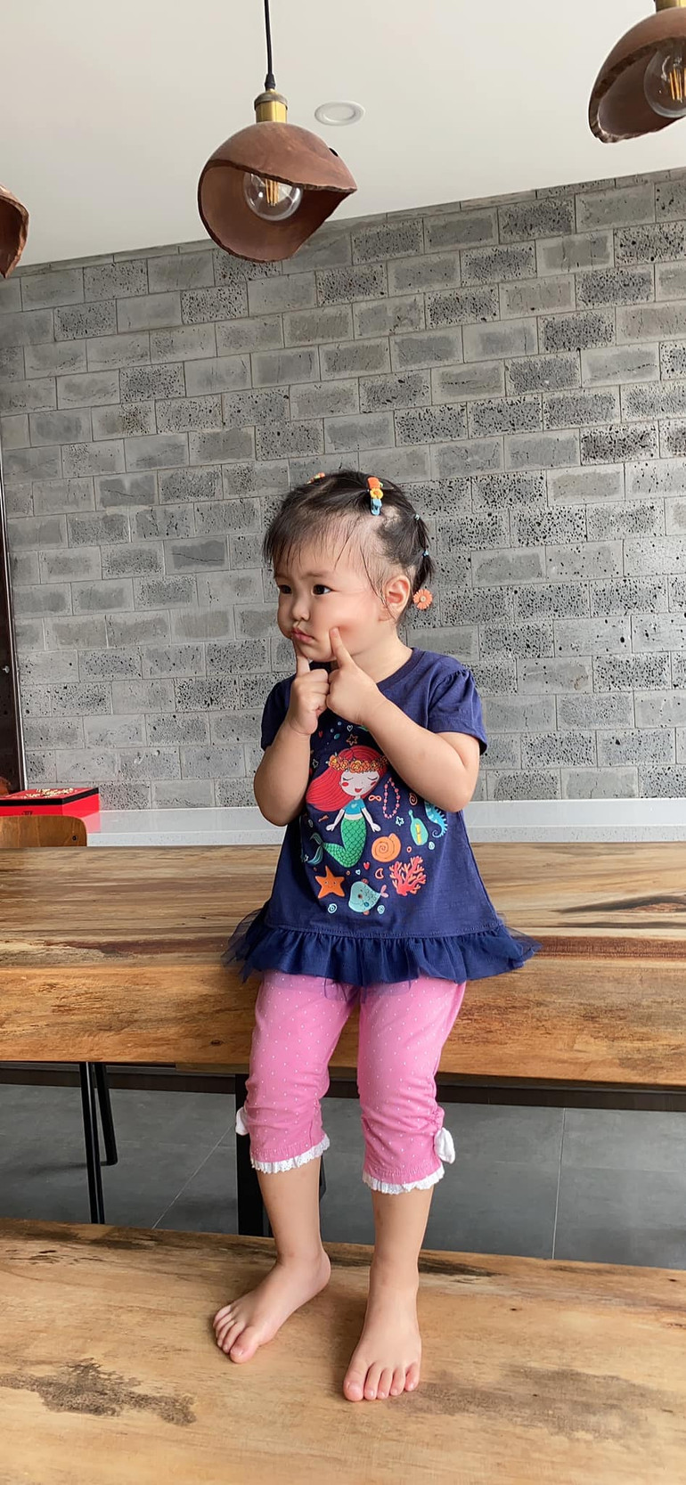 Lê Phương 'mượn' con gái để bày tỏ nỗi nhớ chồng Ảnh 4