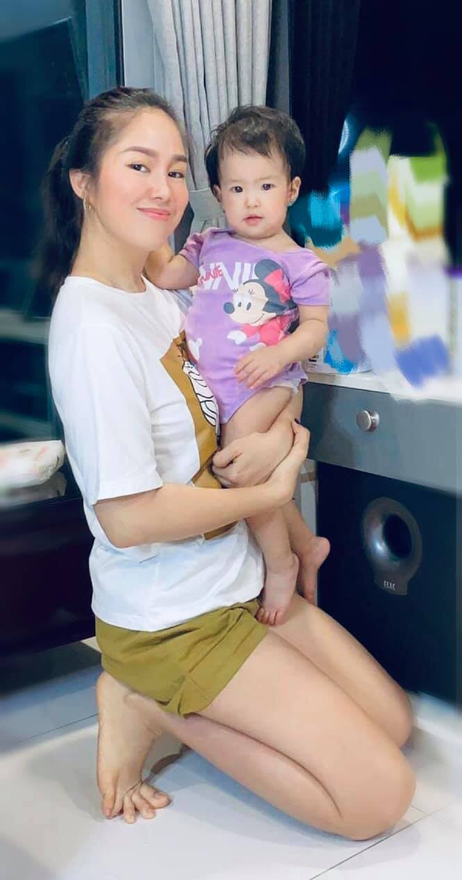 Lê Phương 'mượn' con gái để bày tỏ nỗi nhớ chồng Ảnh 6