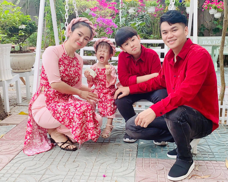 Lê Phương 'mượn' con gái để bày tỏ nỗi nhớ chồng Ảnh 7