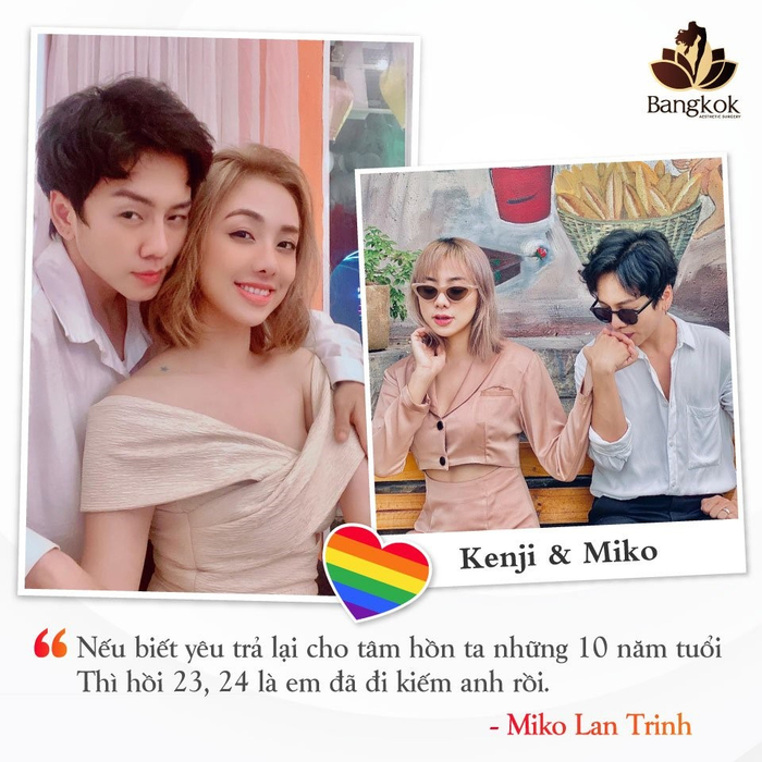  Kenji - Người yêu đồng giới của Miko Lan Trinh và hành trình “hóa thân” cùng Thẩm mỹ viện Bangkok Ảnh 1